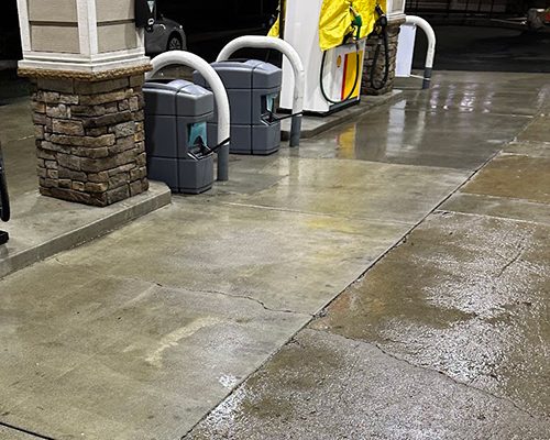 pressure-wash-gas-station