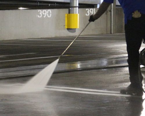 pressure-wash-parking-garage-4